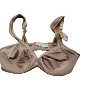 vintage Playtex Secrets Diamond Luxury‎ Underwire Beige 36C Bra
